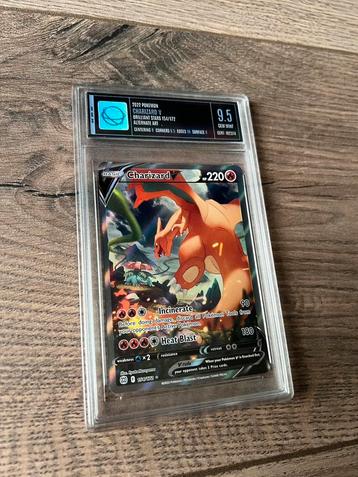 Charizard V 154/172 Brilliant Stars UGS 9.5 beschikbaar voor biedingen
