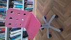 Bureaustoel Jules IKEA kind roze, Ophalen of Verzenden, In hoogte verstelbaar, Gebruikt, Bureau