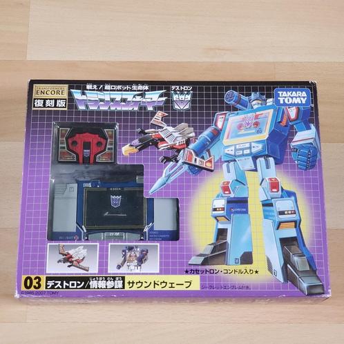 Transformers Encore G1 Soundwave Nieuw in Doos, Verzamelen, Transformers, Nieuw, G1, Decepticons, Ophalen of Verzenden