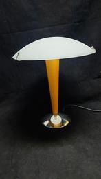 Mooie mushroom tafellamp, lees de beschrijving., Ophalen of Verzenden, Zo goed als nieuw, Glas, Minder dan 50 cm