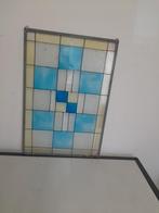 Glas in lood raampje, Doe-het-zelf en Verbouw, Glas en Ramen, Ophalen, Gebruikt, Minder dan 80 cm, Minder dan 80 cm