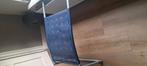2 x voetensteun blauw, Caravans en Kamperen, Kampeermeubelen, Ophalen, Gebruikt, Campingstoel