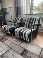 2xLeolux  fauteuil Scylla, Ophalen, Zo goed als nieuw, Stof