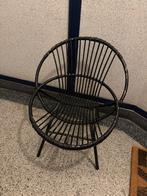 Zwarte rotan stoel Rohé Noordwolde vintage, Ophalen