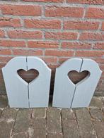 2 grote houten raamluiken, raam luik, Huis en Inrichting, Wooddeco, Ophalen of Verzenden, Zo goed als nieuw, Wooddeco