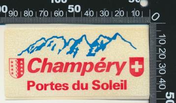 Sticker: Champery - Portes de Soleil