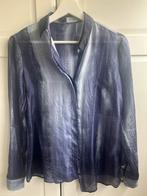 100% Zijden Blouse - Semi Transparant, Kleding | Dames, Ophalen of Verzenden, Zo goed als nieuw, Maat 34 (XS) of kleiner, Paars