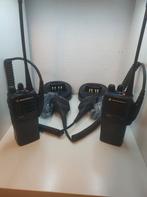 Motorola GP 340 UHF complete set, Telecommunicatie, Ophalen, 5 tot 15 km, Zo goed als nieuw, Portofoon of Walkie-talkie
