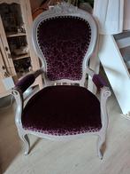 Mooie Queen Ann stoel(zie omschrijving), Huis en Inrichting, Stoelen, Ophalen, Hout, Overige kleuren, Queen Ann