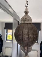 Oosterse lamp zilver kleur, Huis en Inrichting, Lampen | Hanglampen, Ophalen of Verzenden, Zo goed als nieuw