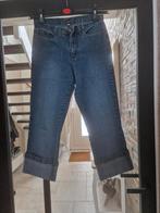 Te koop blauwe driekwart damesspijkerbroek, merk Zoi, maat 3, Kleding | Dames, Blauw, Ophalen of Verzenden, Zo goed als nieuw