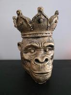 Apenkop Bloempot met Kroon - Zo Goed Als Nieuw!, Ophalen, Zo goed als nieuw