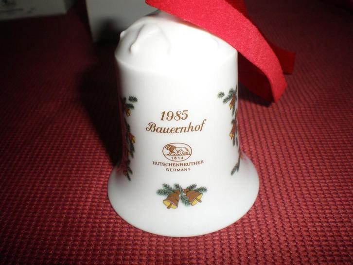 Hutschenreuter Weihnachts-Glocke 1985, Verzamelen, Porselein, Kristal en Bestek, Zo goed als nieuw, Overige typen, Porselein, Ophalen of Verzenden