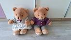 Mooie teddy beren 50cm van de Bijenkorf. Bob en Sabine, Verzamelen, Beren en Cherished Teddies, Ophalen of Verzenden, Zo goed als nieuw