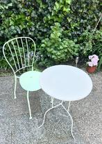 Design tuin/balkon of terras tafel inklapbaar en stoel, Overige materialen, Gebruikt, Tuinset, Eettafel