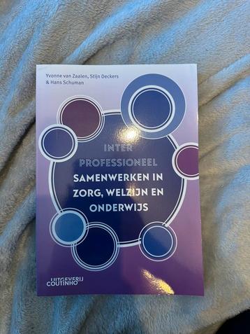 Inter professioneel samenwerken in zorg,welzijn en onderwijs beschikbaar voor biedingen
