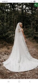 Bruidsjurk Reynalda, Kleding | Dames, Trouwkleding en Trouwaccessoires, Ophalen of Verzenden, Zo goed als nieuw, Wit, Trouwjurk