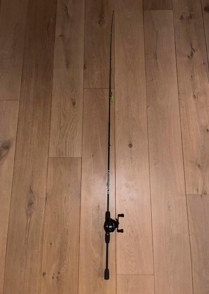 Reel met Hengel - Sougayilang - 1.8m - alles inbegrepen!, Watersport en Boten, Hengelsport | Algemeen, Nieuw, Complete hengel