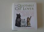18555-7-2 : Katten / Poezen : The quotable cat lover 2D, Ophalen of Verzenden, Zo goed als nieuw