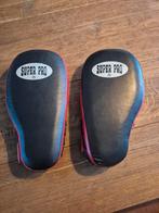 Leren super pro boxing pads zgan, Sport en Fitness, Vechtsporten en Zelfverdediging, Ophalen, Zo goed als nieuw, Overige