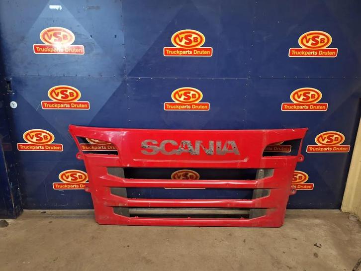 Scania Grille plaat + ondergrille scania, Auto-onderdelen, Vrachtwagen-onderdelen, Scania, Carrosserie en Plaatwerk, Gebruikt