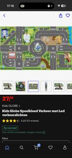 Vloerkleed met licht autobaan, Ophalen of Verzenden, Zo goed als nieuw, Kleed of Kussen