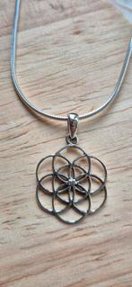 Zilveren kettinghanger Levenszaad, Nieuw, Ophalen of Verzenden, Kruis of Symbool, Zilver