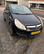 Opel Corsa 1.2 16V 3D WR 2007 Zwart APK, cruise control, Auto's, Voorwielaandrijving, 450 kg, 4 cilinders, Navigatiesysteem