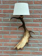Geweien geweienlamp jacht Veluwe geweien edelhert wandlamp., Ophalen of Verzenden, Nieuw
