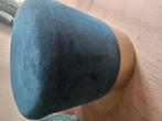 mooie poef velvet met goud, Ophalen, Minder dan 50 cm, Rond, Minder dan 50 cm
