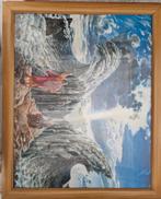 Schilderij: Doortocht door de Rode Zee, Antiek en Kunst, Ophalen of Verzenden