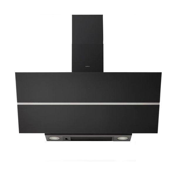 Inventum schuine afzuigkap AKD901, Witgoed en Apparatuur, Afzuigkappen, Nieuw, Vrijstaand, Wandschouwkap, 600 tot 800 m³ per uur