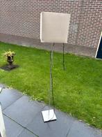 Staande lamp, 180 hoog, taupe kap., Huis en Inrichting, Lampen | Vloerlampen, Ophalen, Gebruikt, 150 tot 200 cm