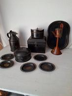 Biedemeier antiek blik.incl.empire blikje en kruiden blik, Antiek en Kunst, Curiosa en Brocante, Ophalen of Verzenden