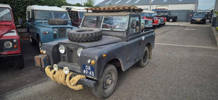 88 benzine Series IIa met hard chassis.  Rijklaar, Auto's, Land Rover, Bedrijf, Te koop, Defender, Benzine, Handgeschakeld, Vierwielaandrijving