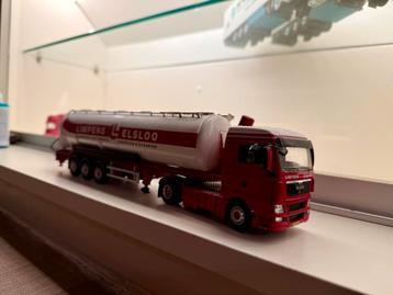 Limpens MAN Tankwagen WSI Schaalmodel beschikbaar voor biedingen