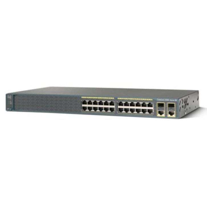 Cisco Catalyst WS-C2960-24TC-S Switch, Computers en Software, Netwerk switches, Gebruikt, Verzenden