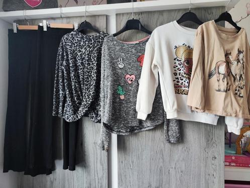 Pakket meiden kleding maat 122/128, Kinderen en Baby's, Kinderkleding | Maat 122, Zo goed als nieuw, Meisje, Trui of Vest, Ophalen of Verzenden