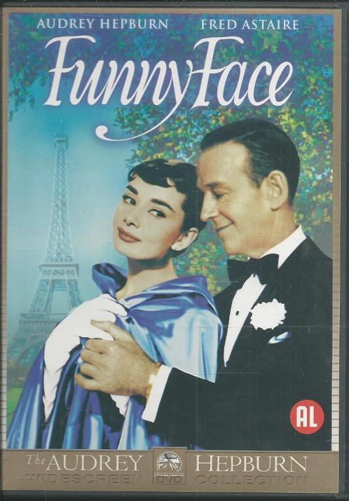 Funny face met o.a. Audrey Hepburn, Fred Astaire, Cd's en Dvd's, Dvd's | Klassiekers, Nieuw in verpakking, Overige genres, Alle leeftijden