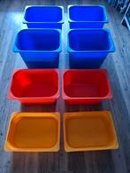 8 IKEA opbergbakken, Doos, Verzenden, Minder dan 35 cm, Minder dan 50 cm