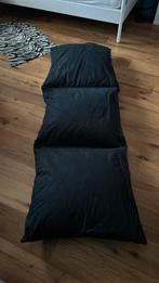 Zwart 3 luik chill kussen, Ophalen, Zo goed als nieuw, Zwart, Overige typen