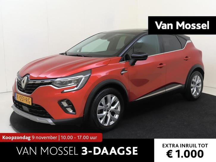 Renault Captur 1.3 TCe 140 PK Intens Automaat | Panoramadak, Auto's, Renault, Bedrijf, Te koop, Captur, ABS, Achteruitrijcamera