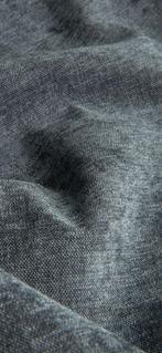 Meubelstof chenille velours grijs/ blauw, Ophalen of Verzenden, Nieuw