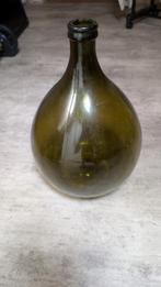 Glazen wijn gist fles, Huis en Inrichting, Woonaccessoires | Vazen, Ophalen, Gebruikt, 50 tot 75 cm, Glas