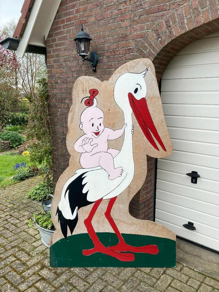 Geboorteborden te huur, Hobby en Vrije tijd, Feestartikelen | Verhuur, Zo goed als nieuw, Abraham of Sarah, Ophalen