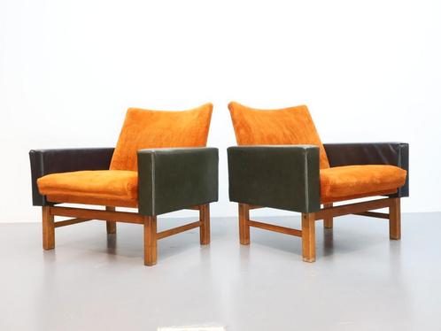 Ynge Ekström voor Pastoe | Fauteuil | Nog 1 beschhikbaar, Huis en Inrichting, Fauteuils, Gebruikt, Hout, 75 tot 100 cm, 75 tot 100 cm