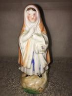 Beeldje Oud Putti,Putto,Cherubijntje,Engel Vrouw Hond ppstk, Antiek en Kunst, Curiosa en Brocante, Verzenden