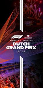 2 tickets F1 Dutch Grand Prix Saturday 2025 in Zandvoort, Tickets en Kaartjes, Twee personen, Augustus