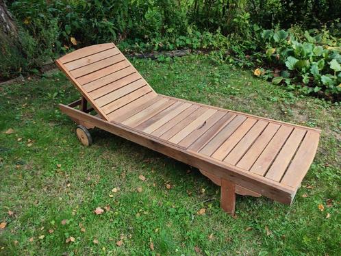 Ligbedden ikea, Tuin en Terras, Ligbedden, Gebruikt, Hout, Ophalen of Verzenden