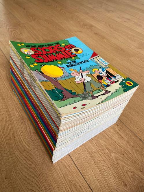 Sjors en Sjimmie collectie (47x), Boeken, Stripboeken, Gelezen, Complete serie of reeks, Ophalen of Verzenden